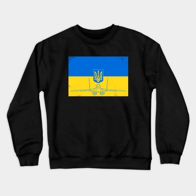 Ghost of Kyiv Crewneck Sweatshirt by NicGrayTees